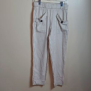 Ann taylor linen blend pants size 4